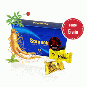 5 Viên Kẹo Sâm Spinach